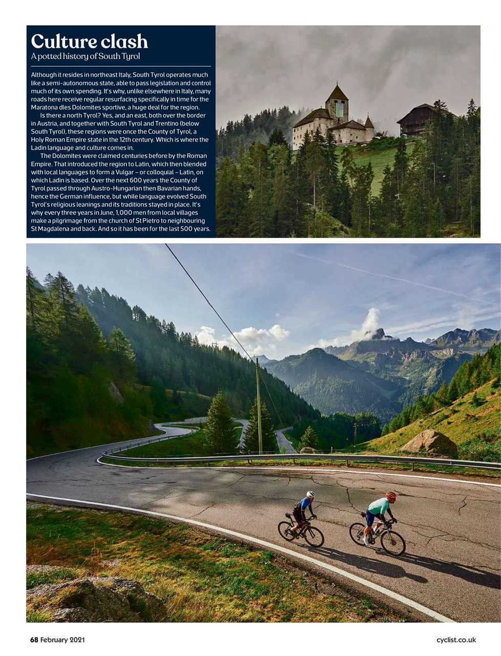 Cyclist Preview Pages