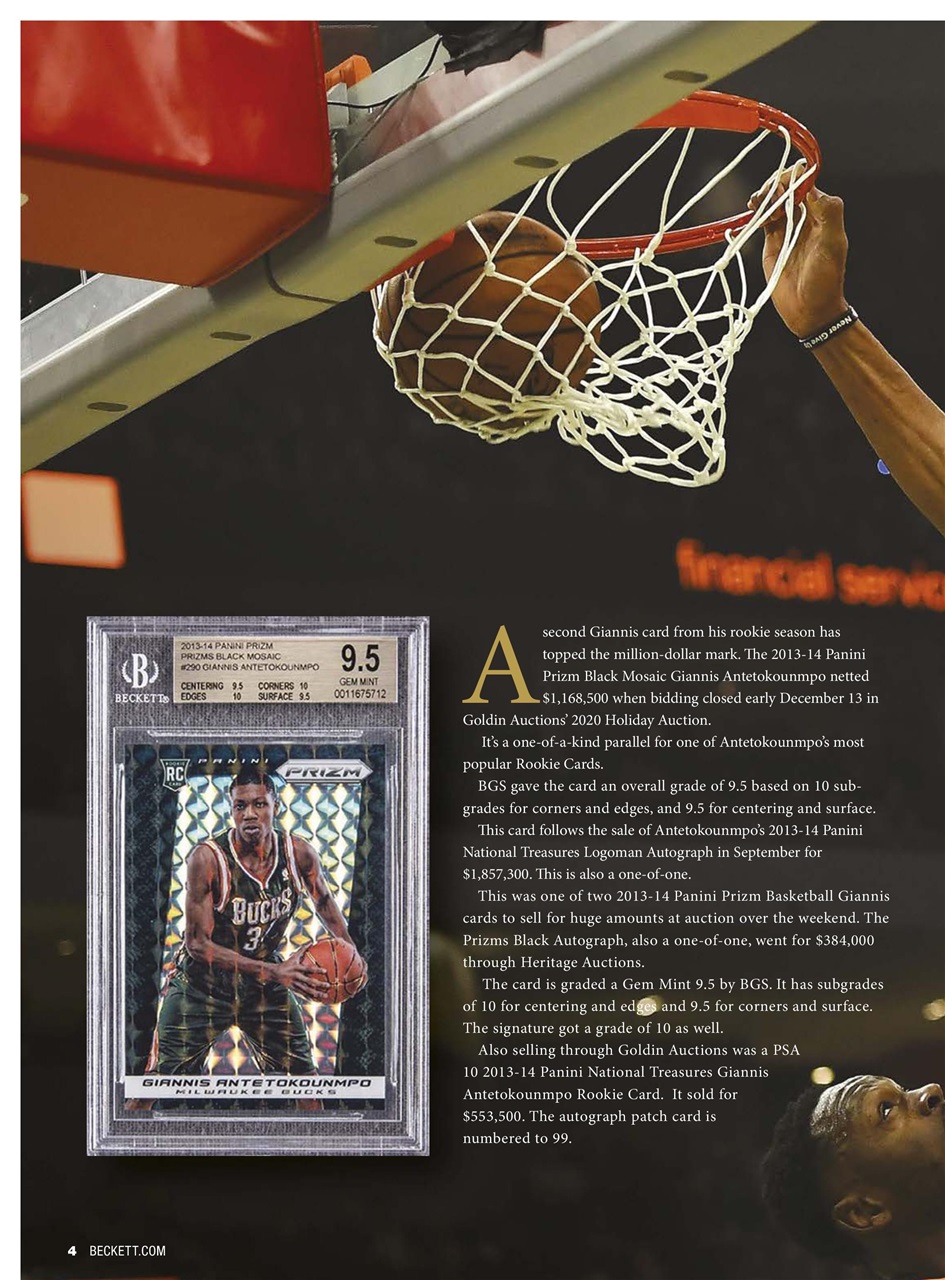 Beckett Basketball Magazine Preview Pages