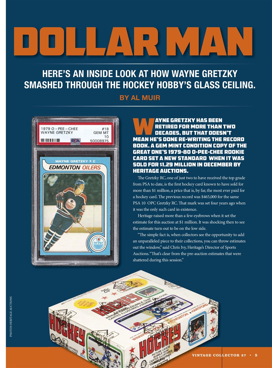 Beckett Vintage Collector Magazine Preview Pages