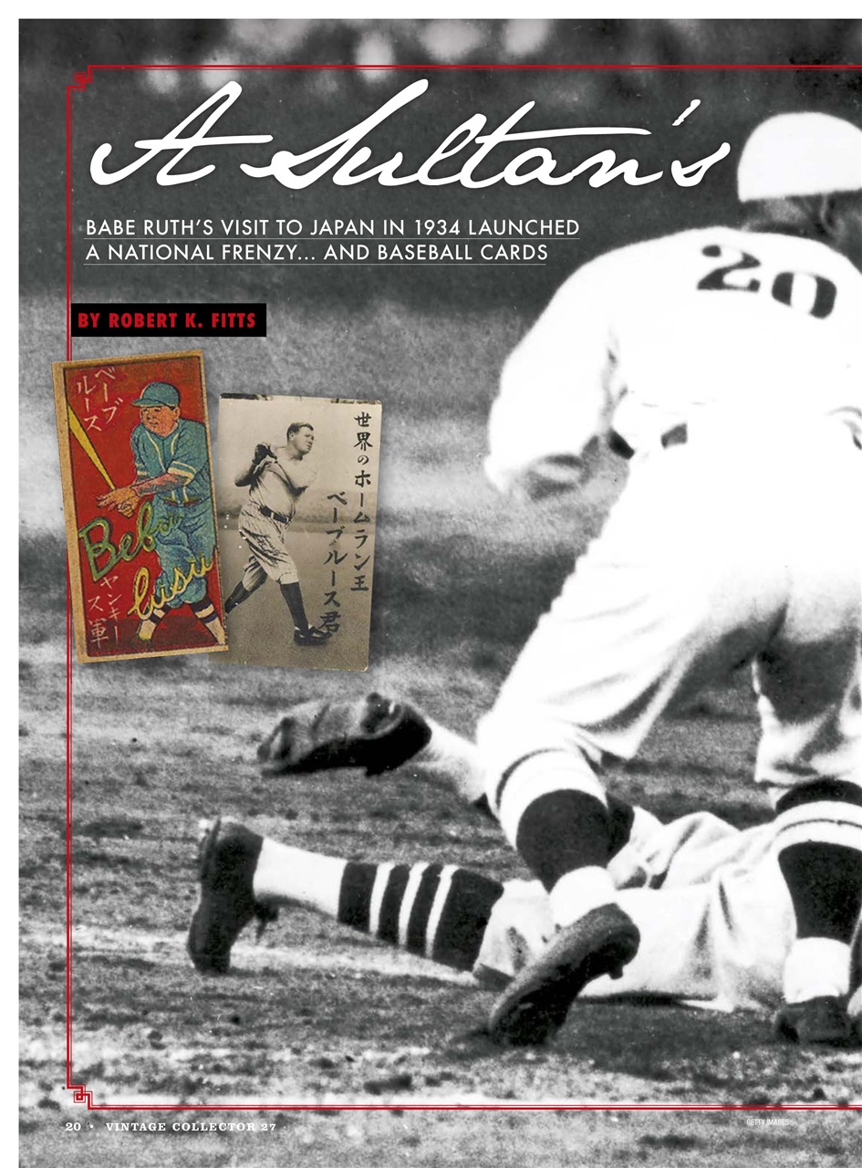 Beckett Vintage Collector Magazine Preview Pages