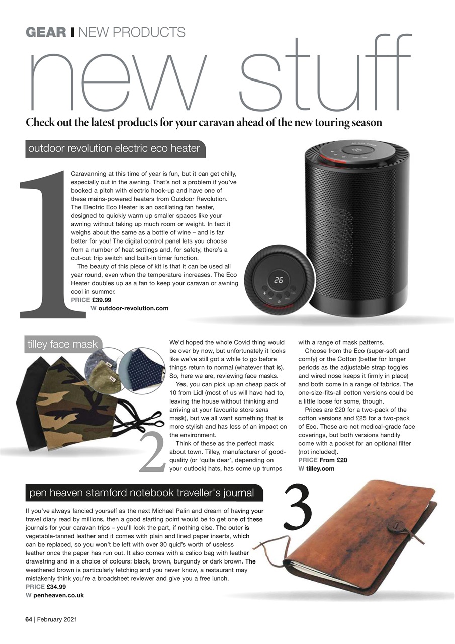 Caravan Magazine Preview Pages