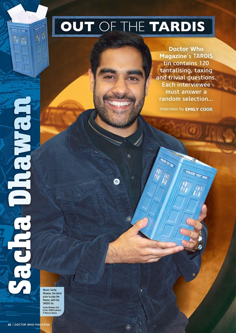 Doctor Who Magazine Preview Pages