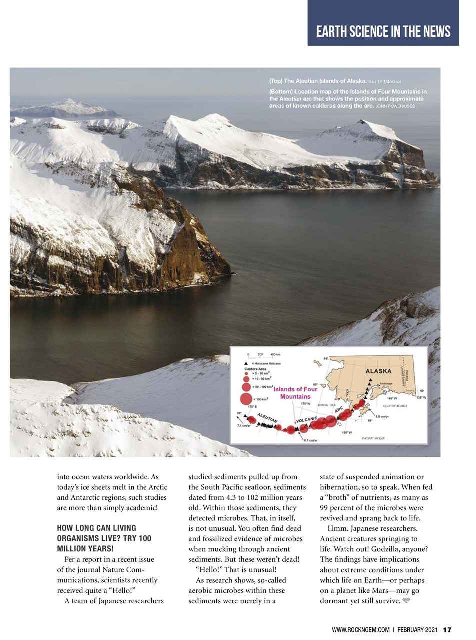 Rock&Gem Magazine Preview Pages