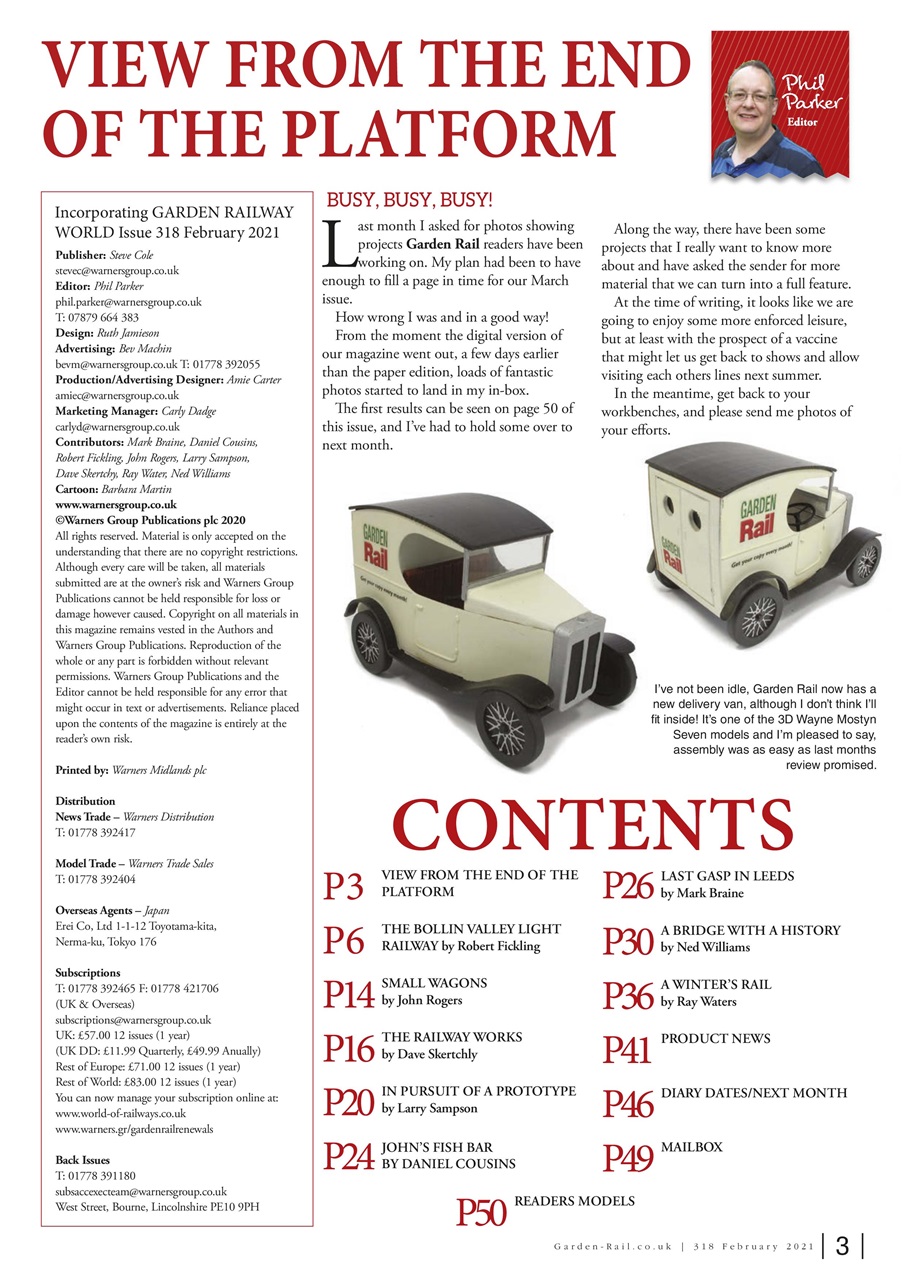 Garden Rail Preview Pages