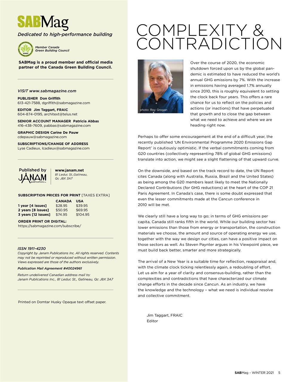 SABMag Preview Pages