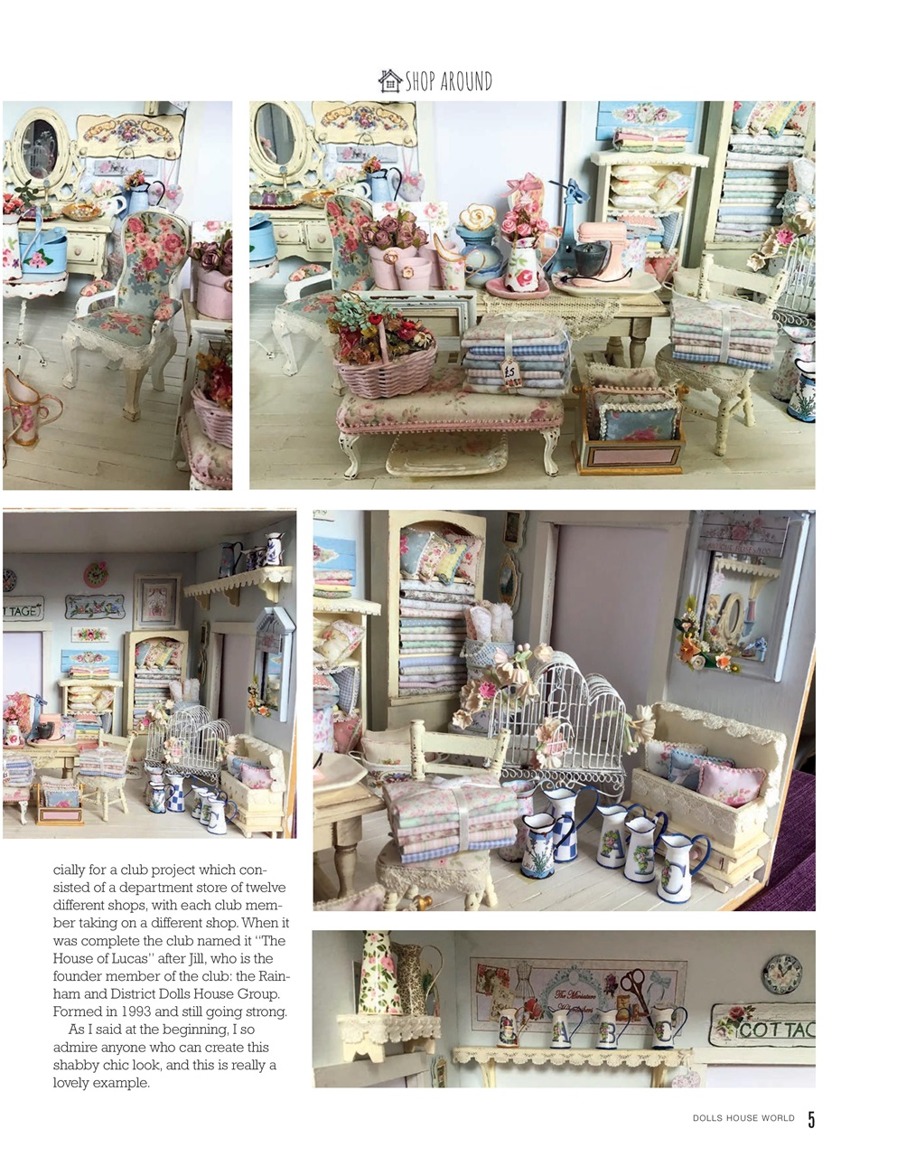 Dolls House World Preview Pages
