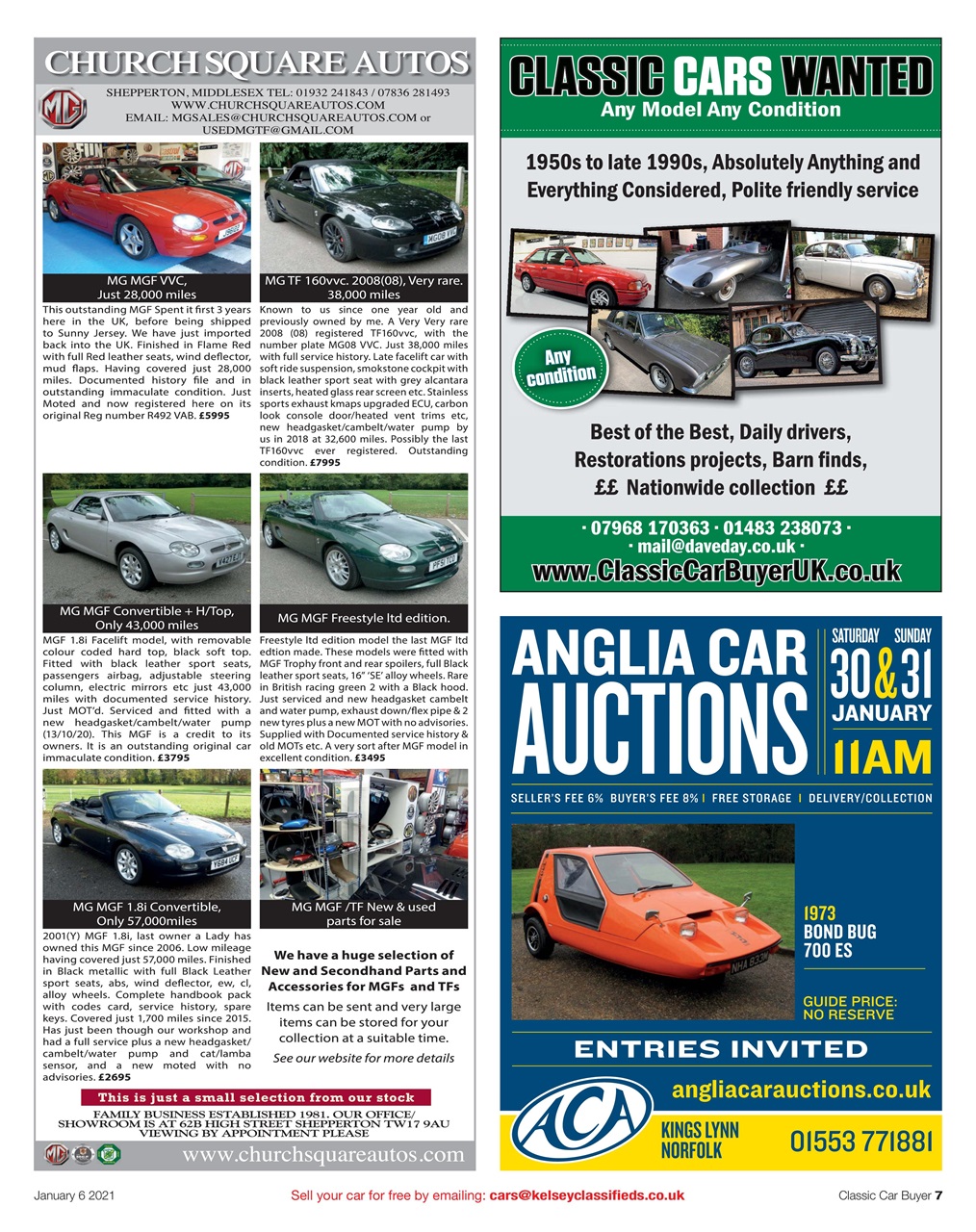 Classic Car Buyer Preview Pages