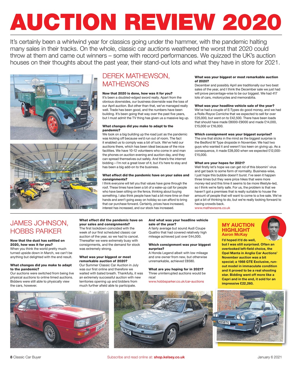 Classic Car Buyer Preview Pages