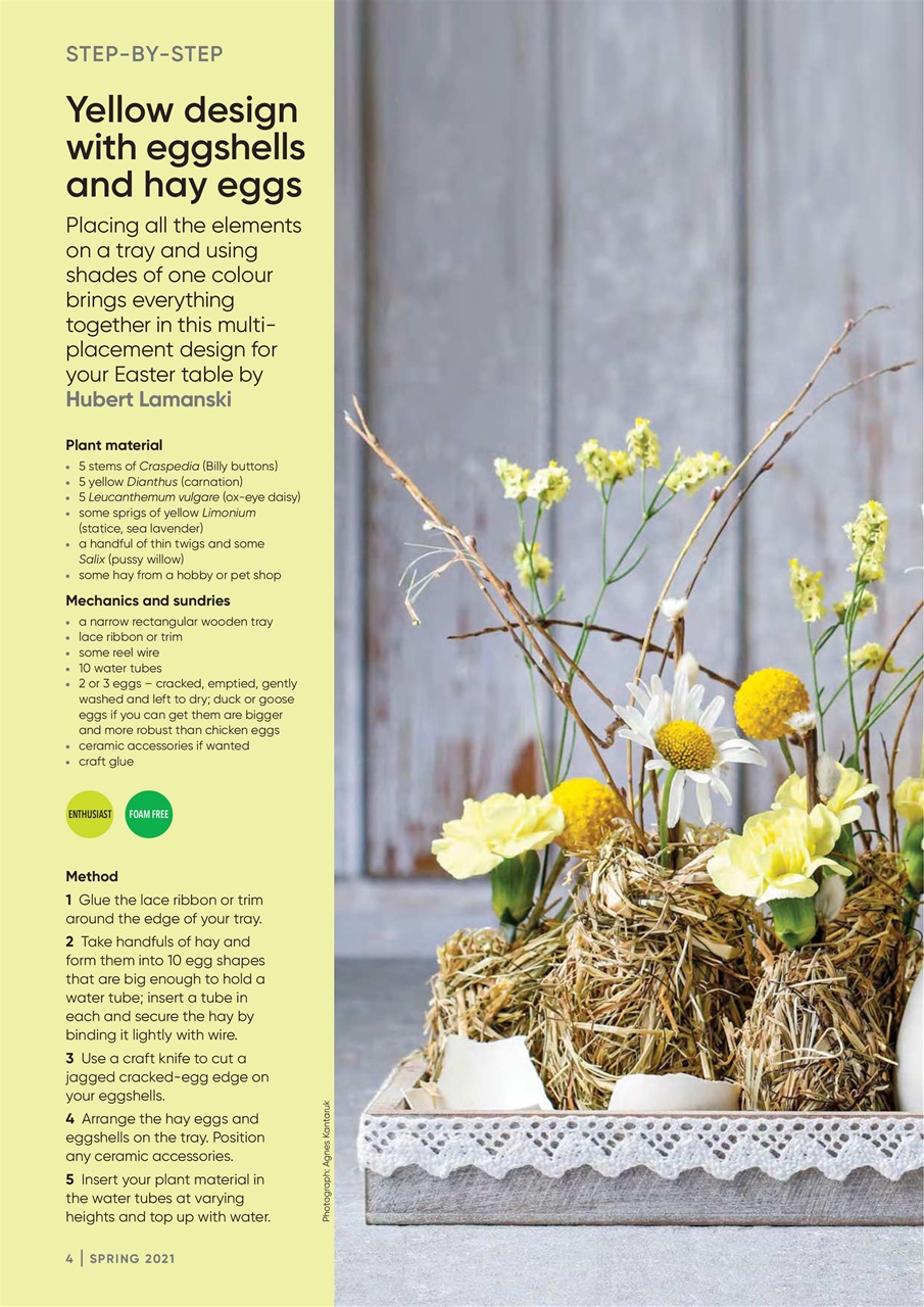 The Flower Arranger Preview Pages