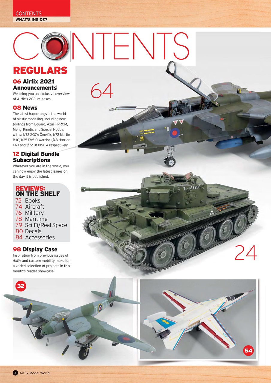 Airfix Model World Preview Pages