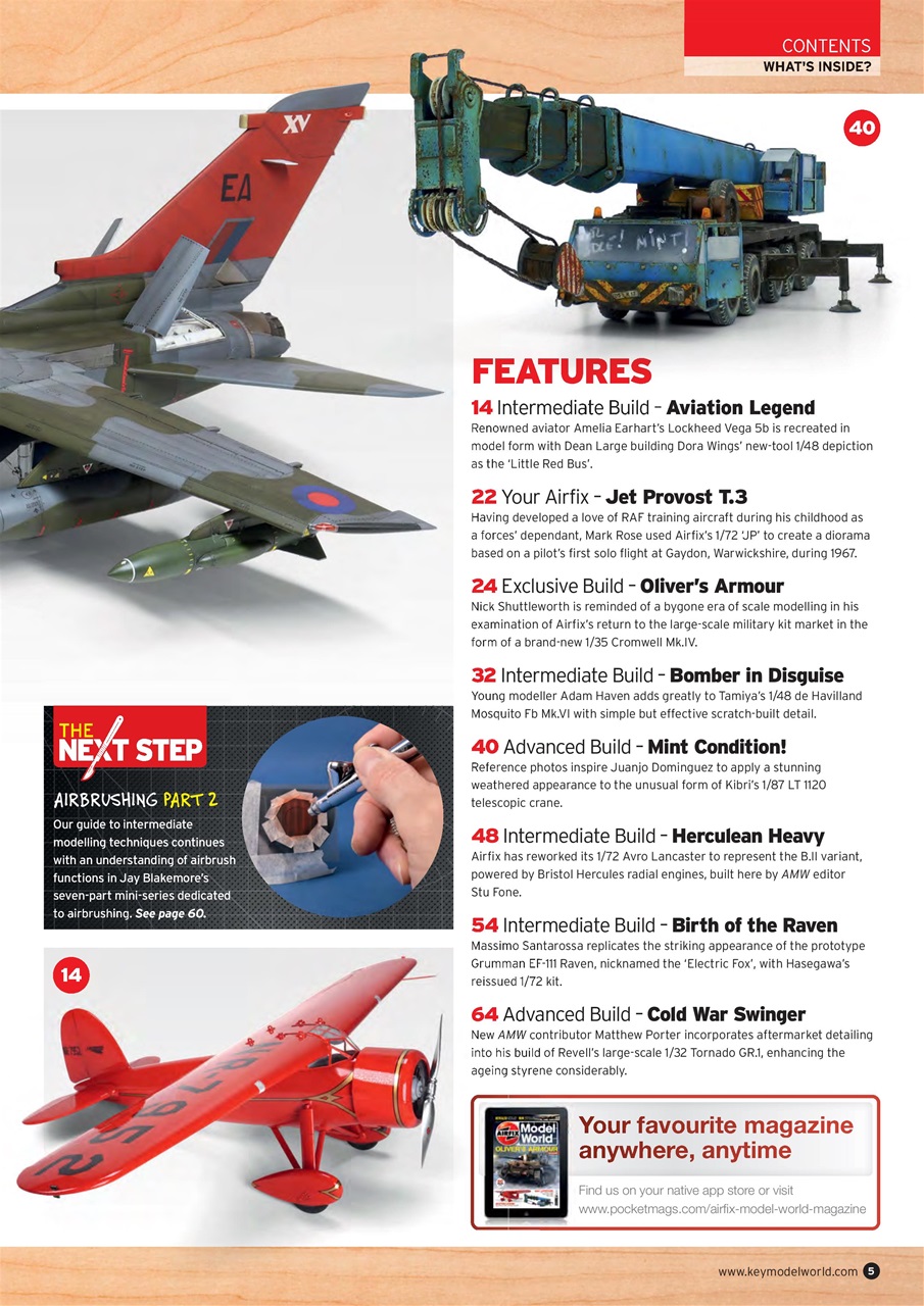 Airfix Model World Preview Pages