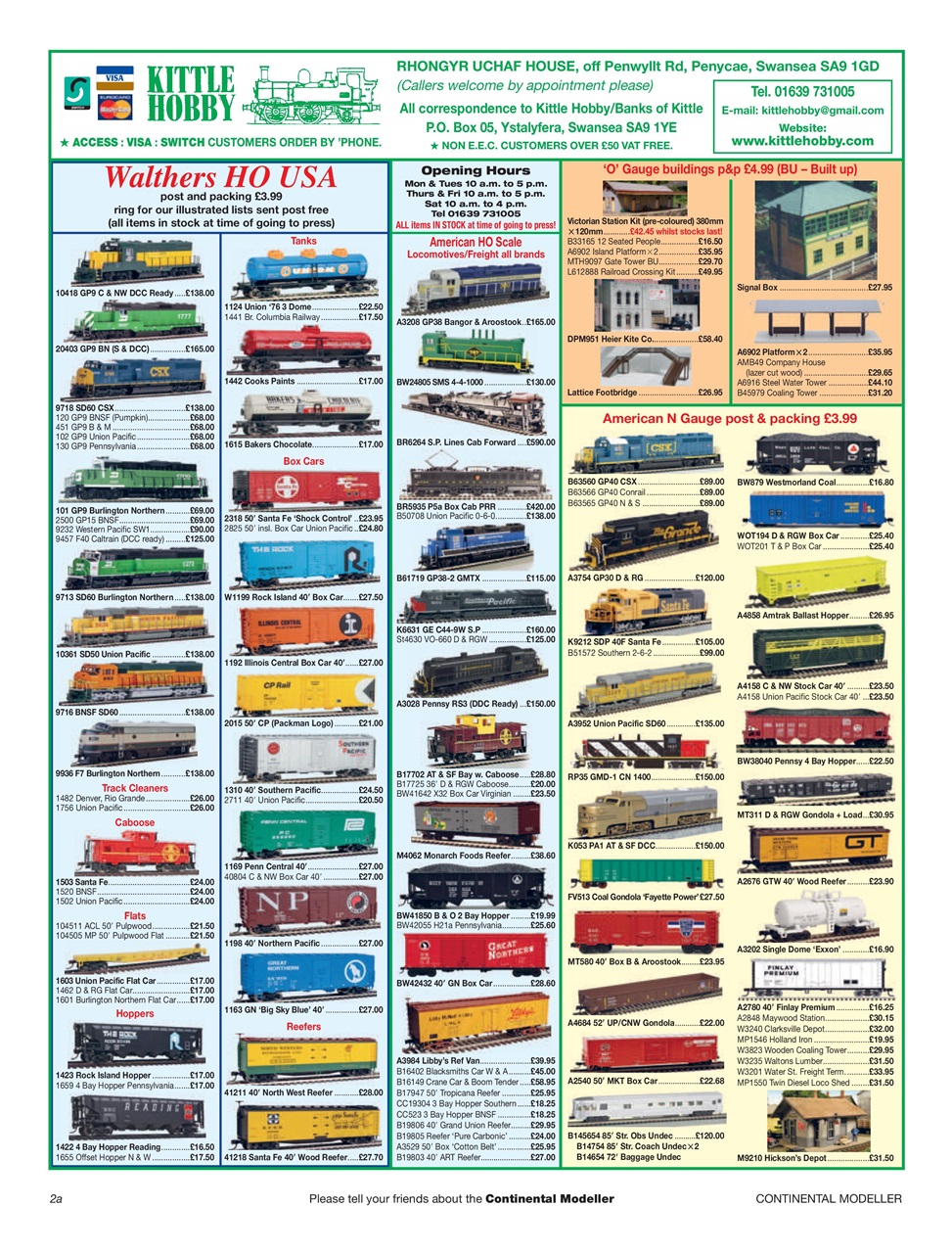 Continental Modeller Preview Pages
