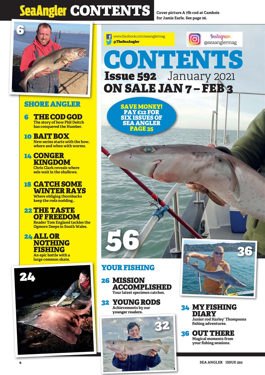 Sea Angler Preview Pages