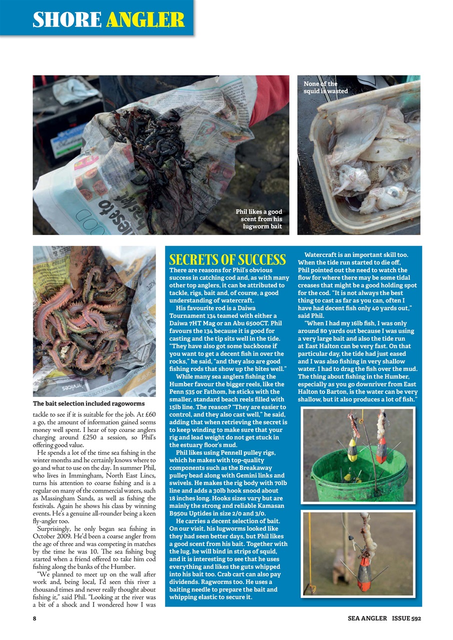 Sea Angler Preview Pages