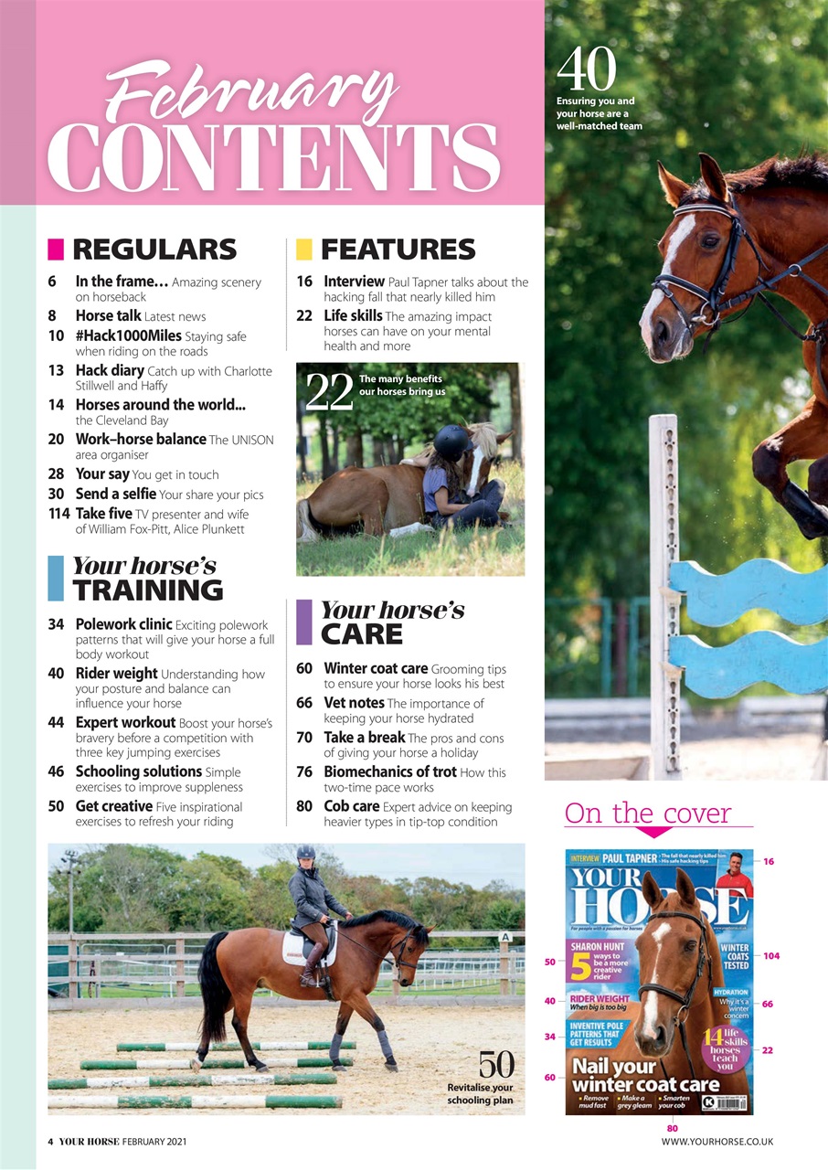 Your Horse Preview Pages