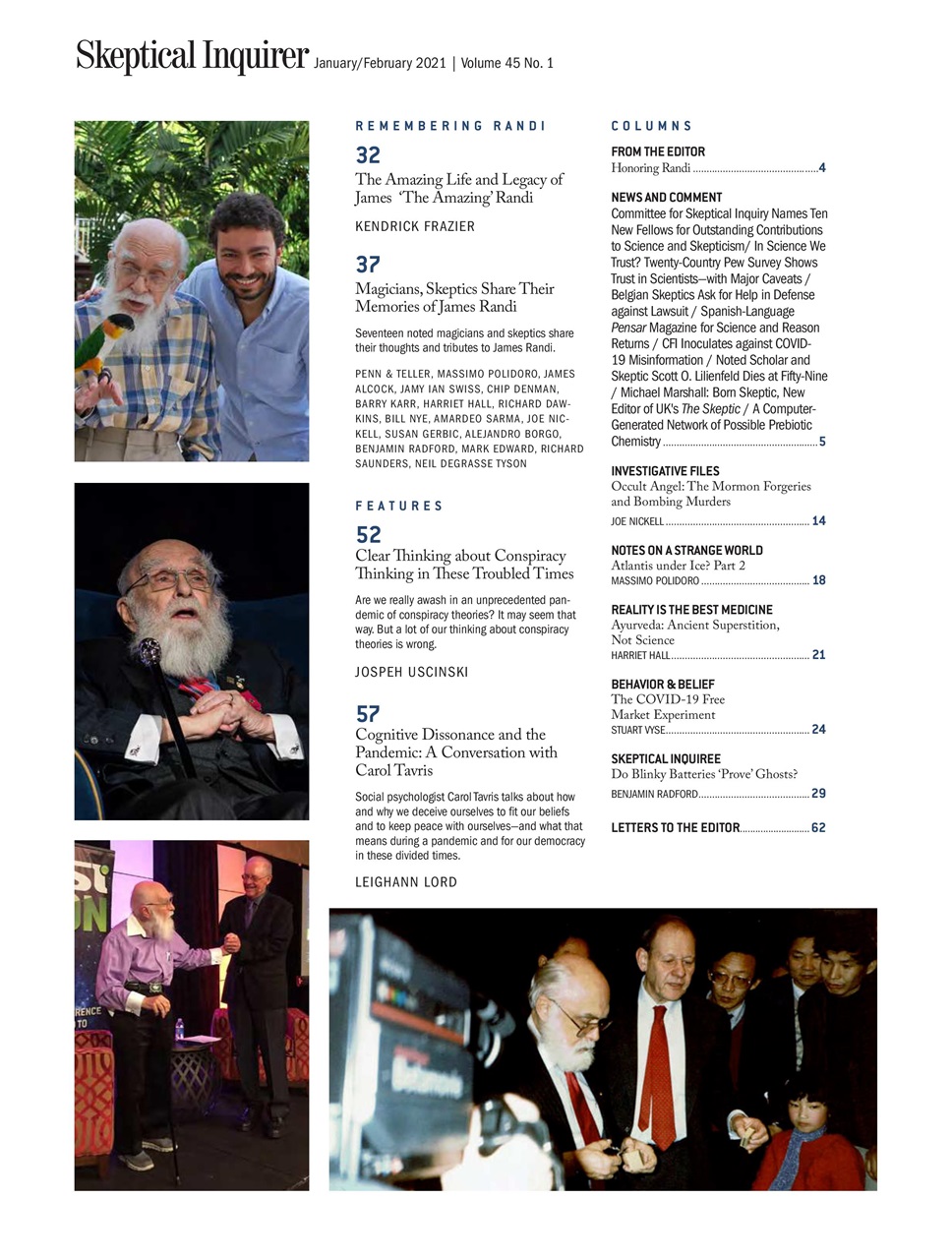 Skeptical Inquirer Preview Pages