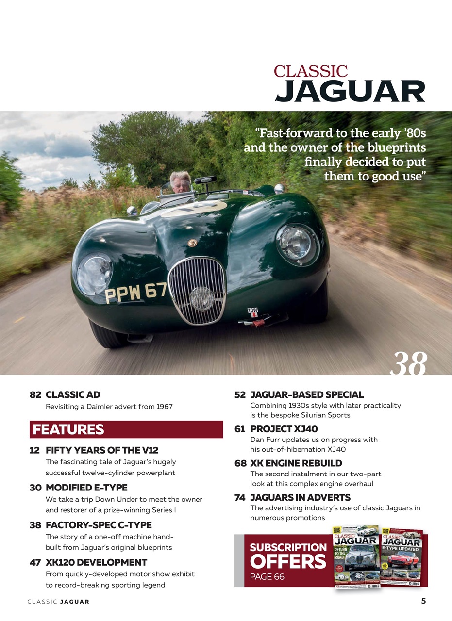 Classic Jaguar Preview Pages