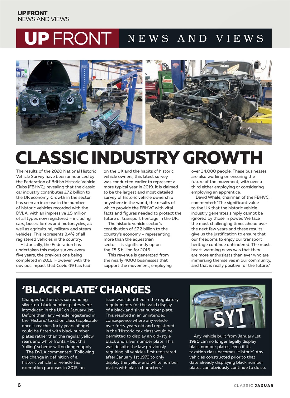 Classic Jaguar Preview Pages