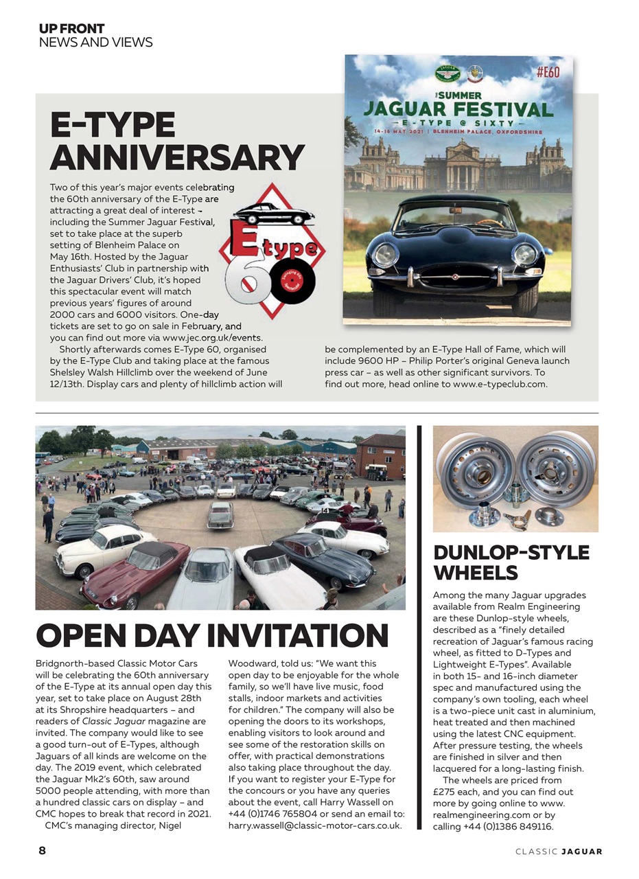 Classic Jaguar Preview Pages
