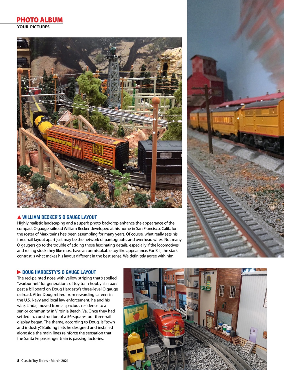 Classic Toy Trains Preview Pages