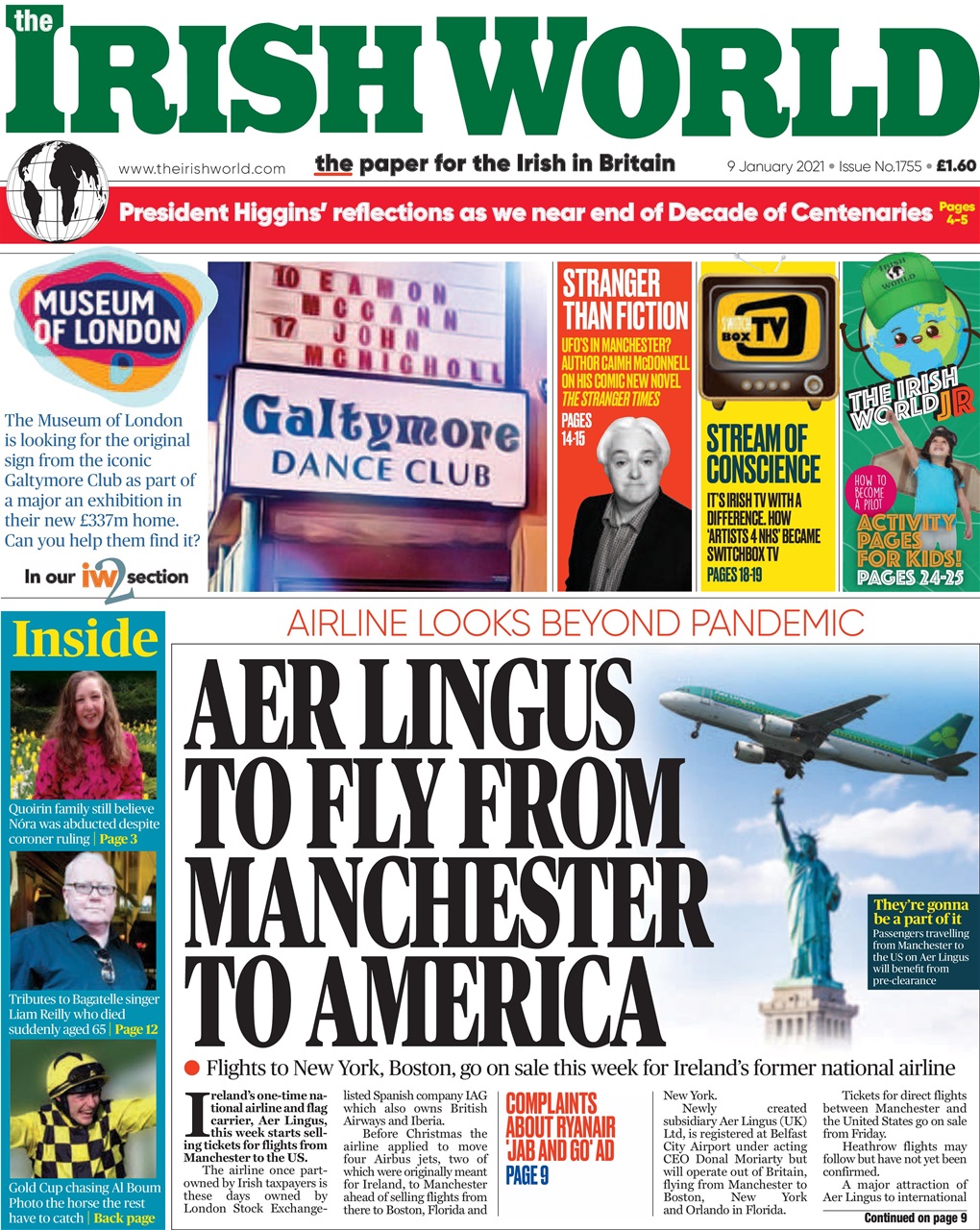 Irish World Preview Pages