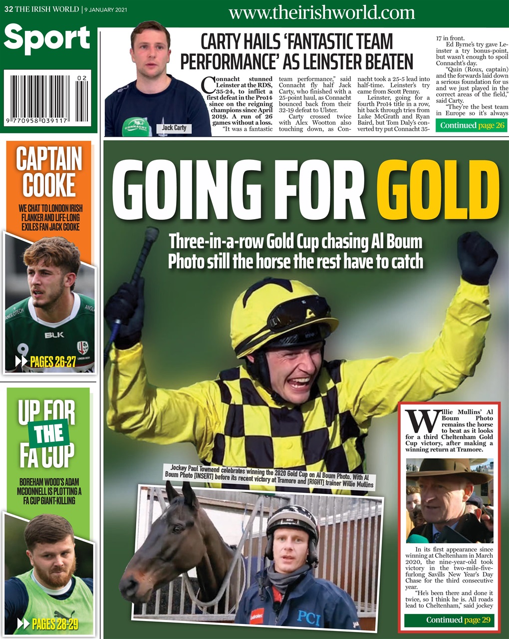 Irish World Preview Pages