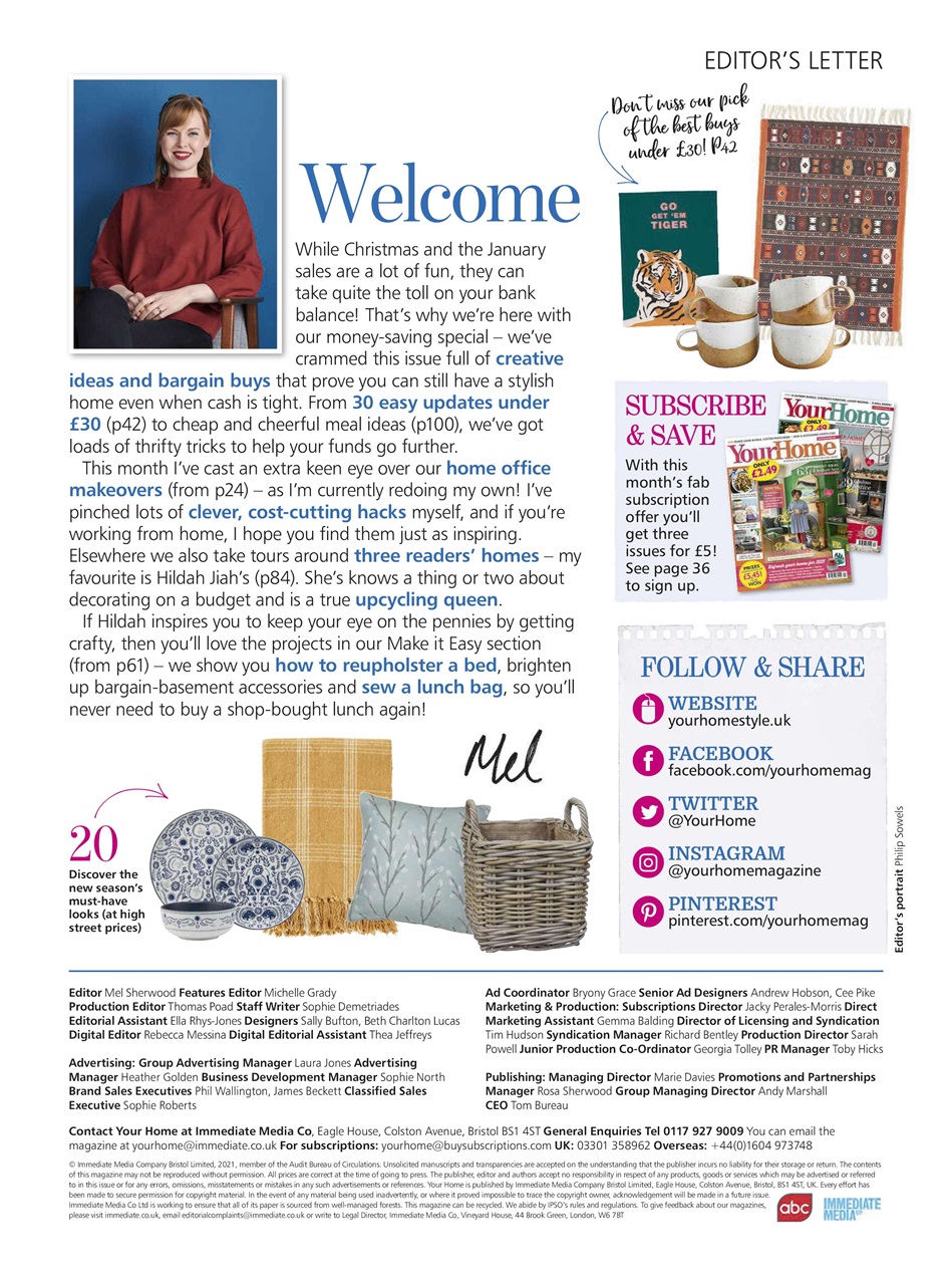 Your Home Magazine Preview Pages