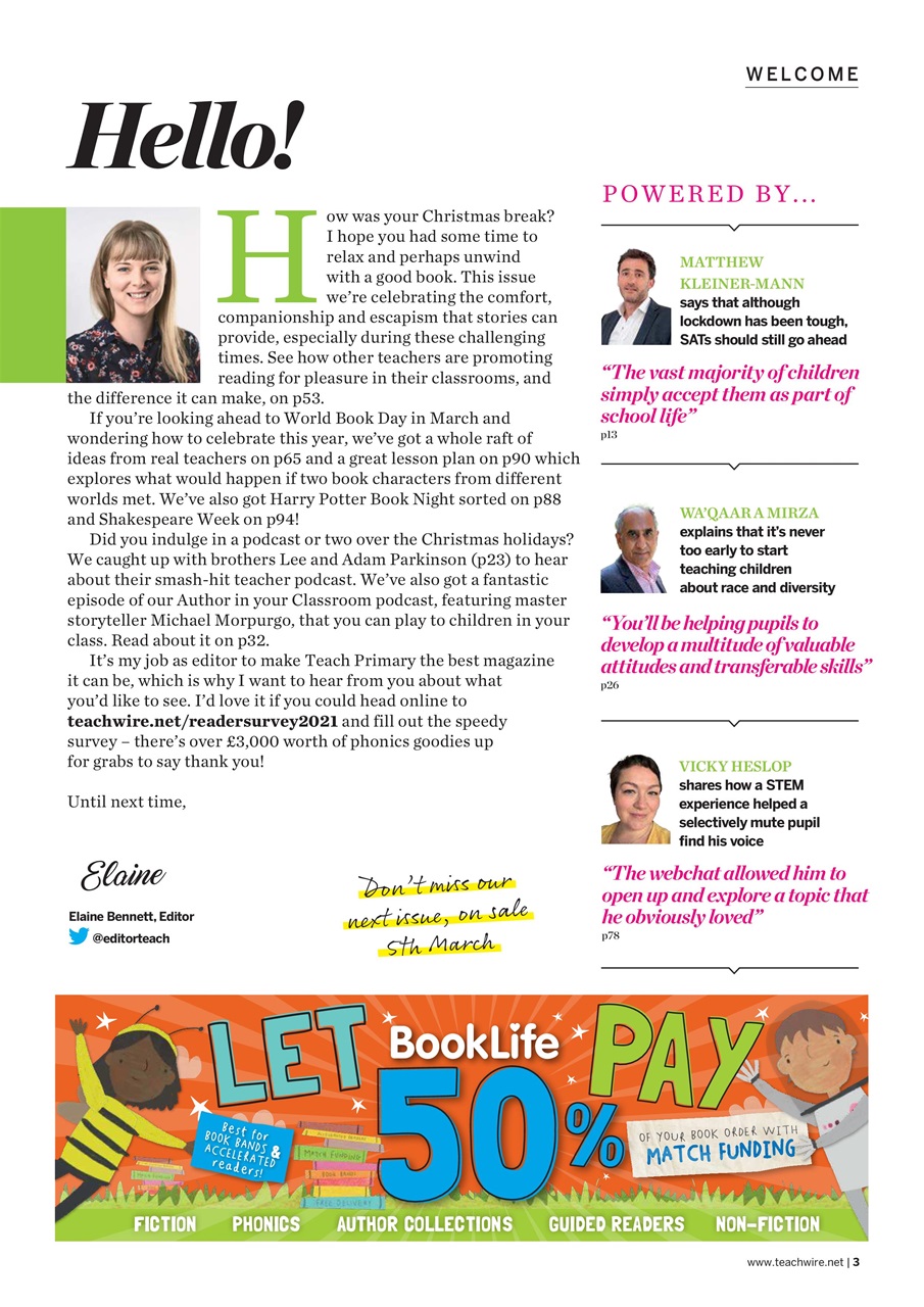 Teach Primary Preview Pages