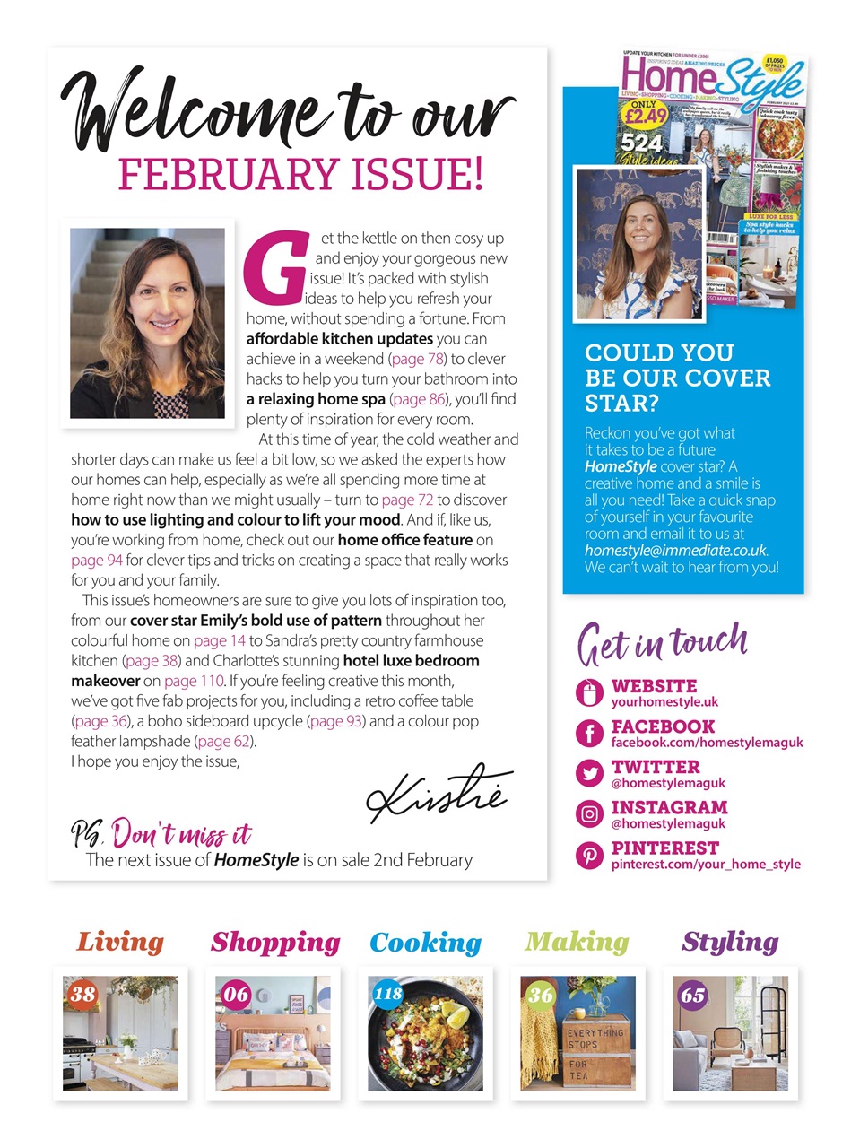 Homestyle Preview Pages