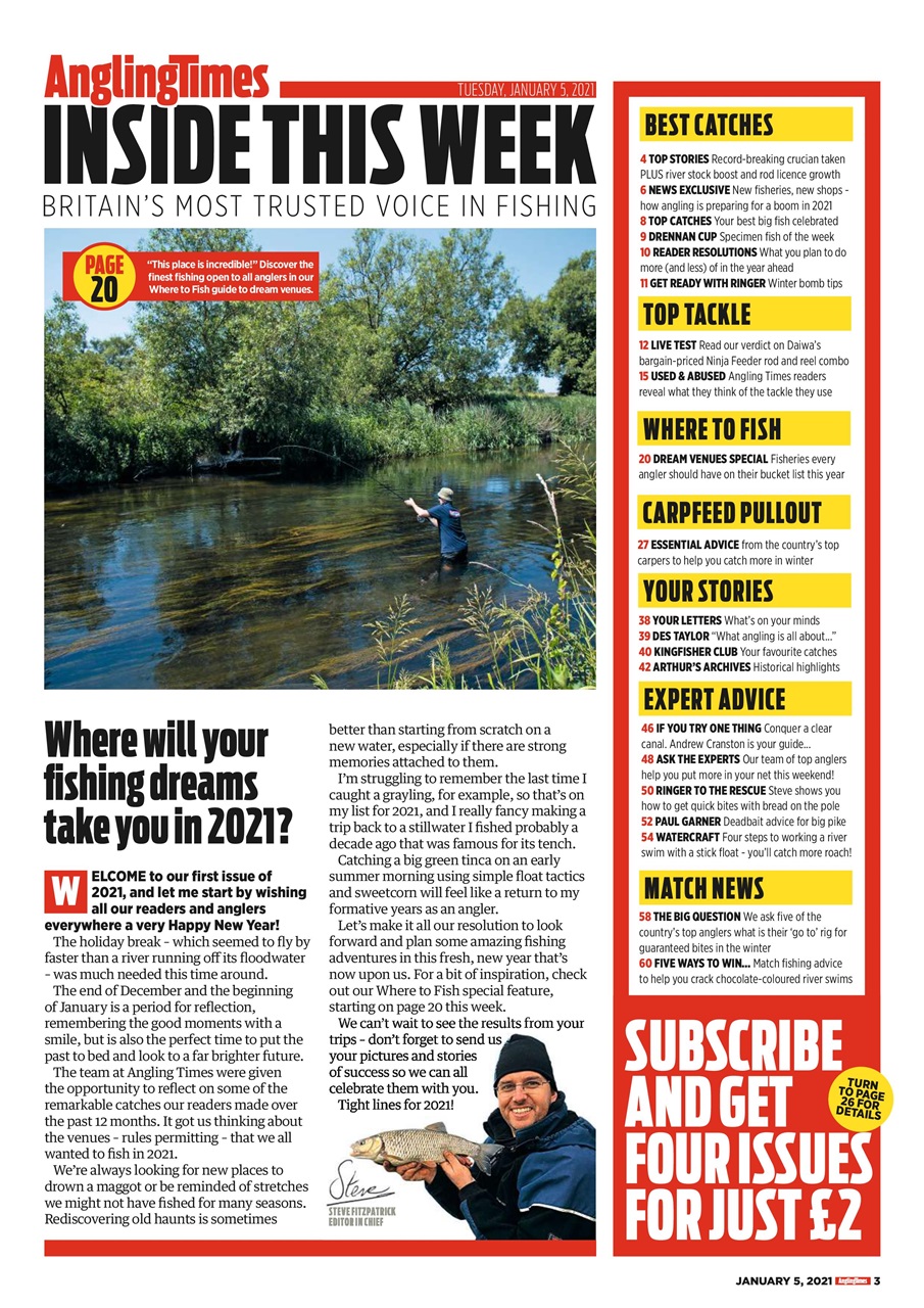 Angling Times Preview Pages
