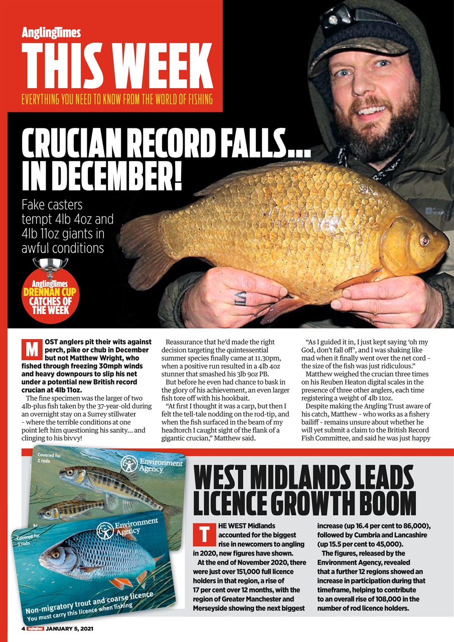 Angling Times Preview Pages