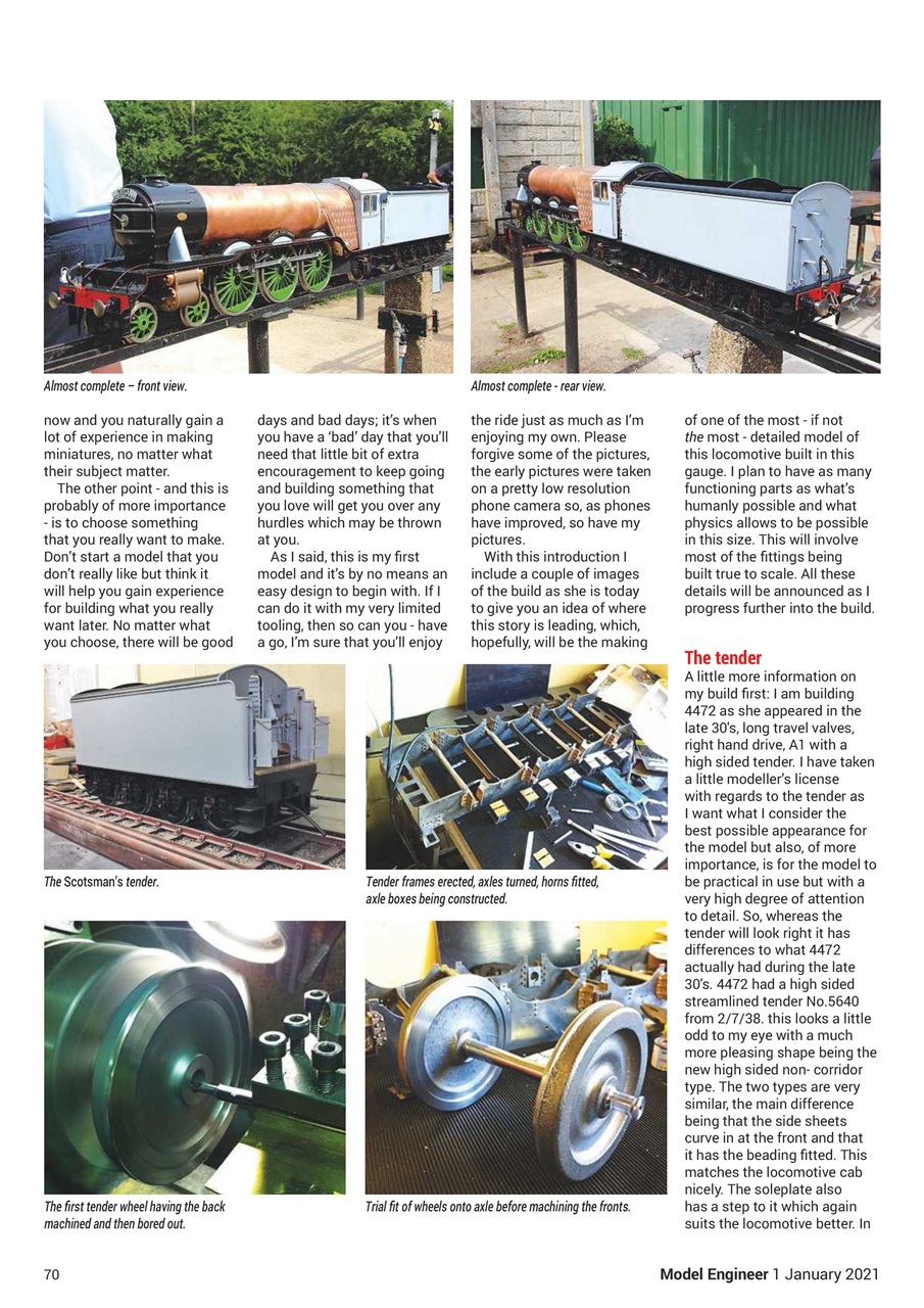 Model Engineer Preview Pages