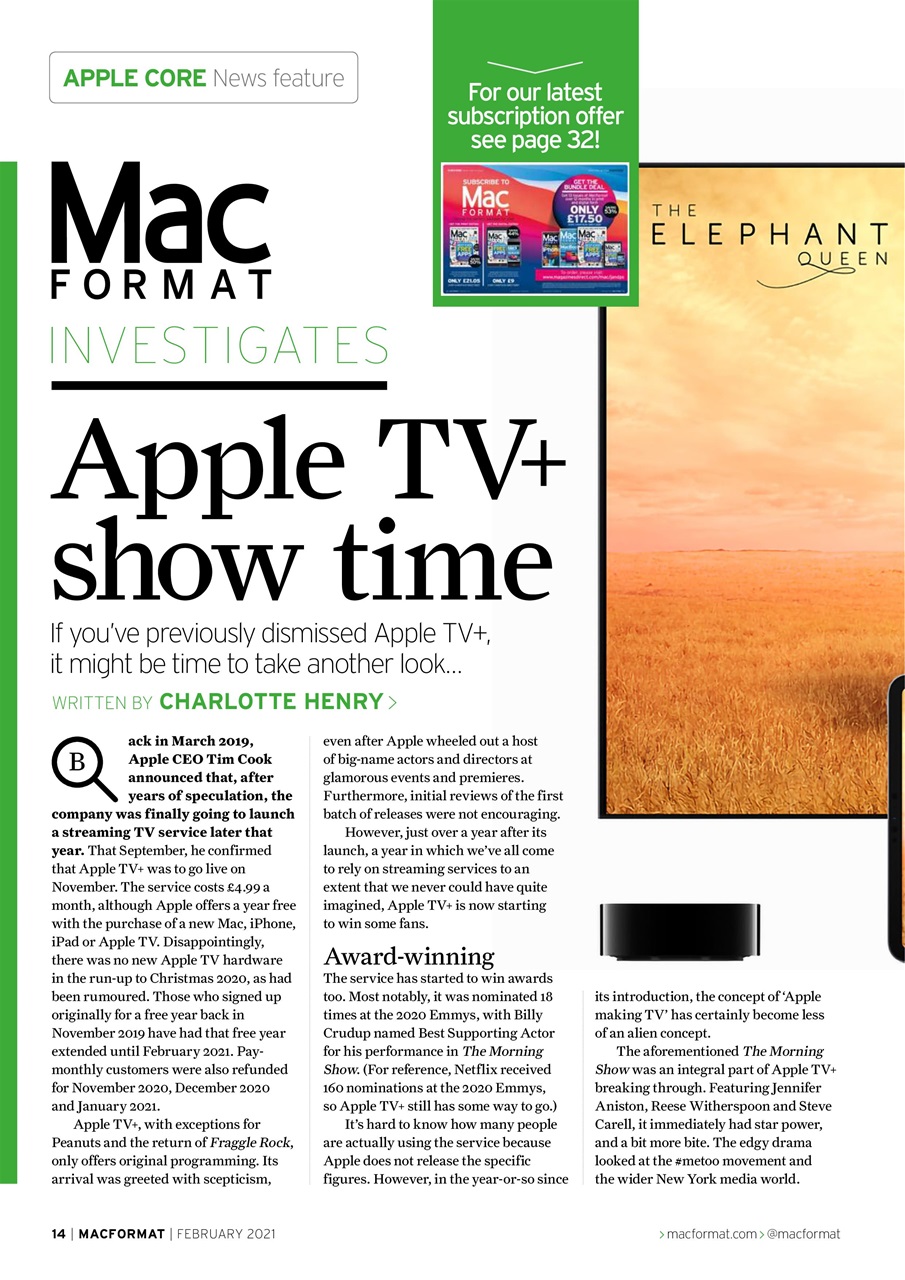 MacFormat Preview Pages