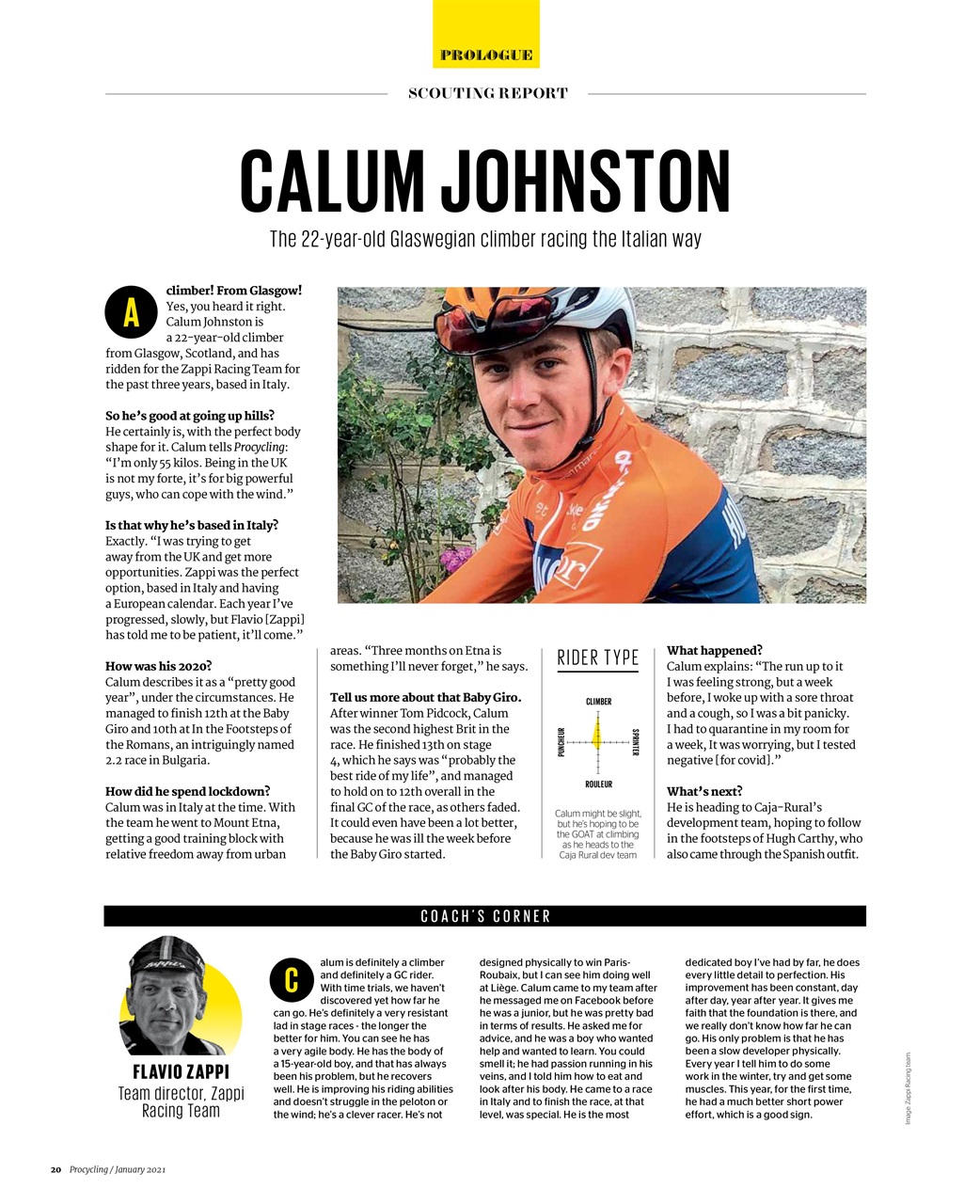 Procycling Preview Pages