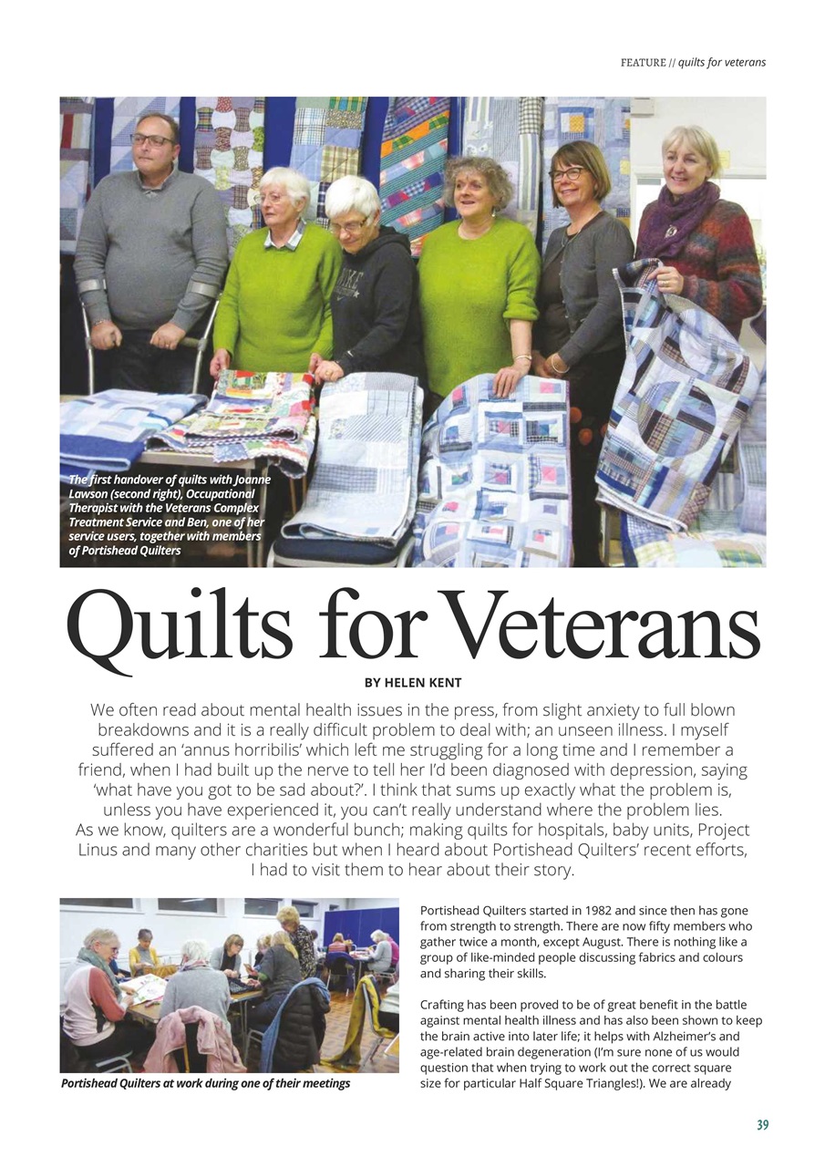 Patchwork and Quilting Preview Pages