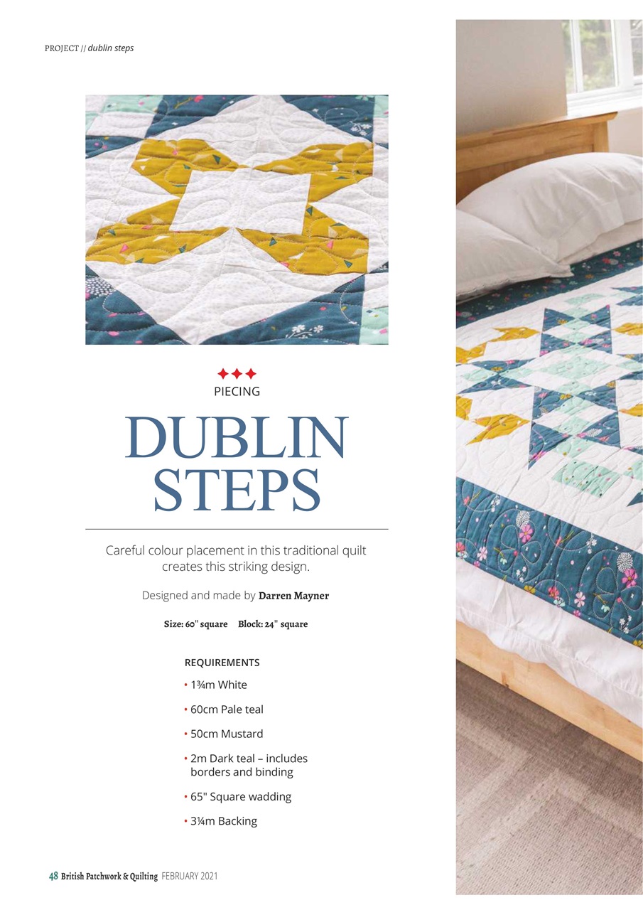 Patchwork and Quilting Preview Pages