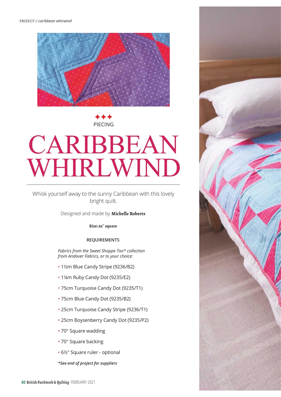 Patchwork and Quilting Preview Pages