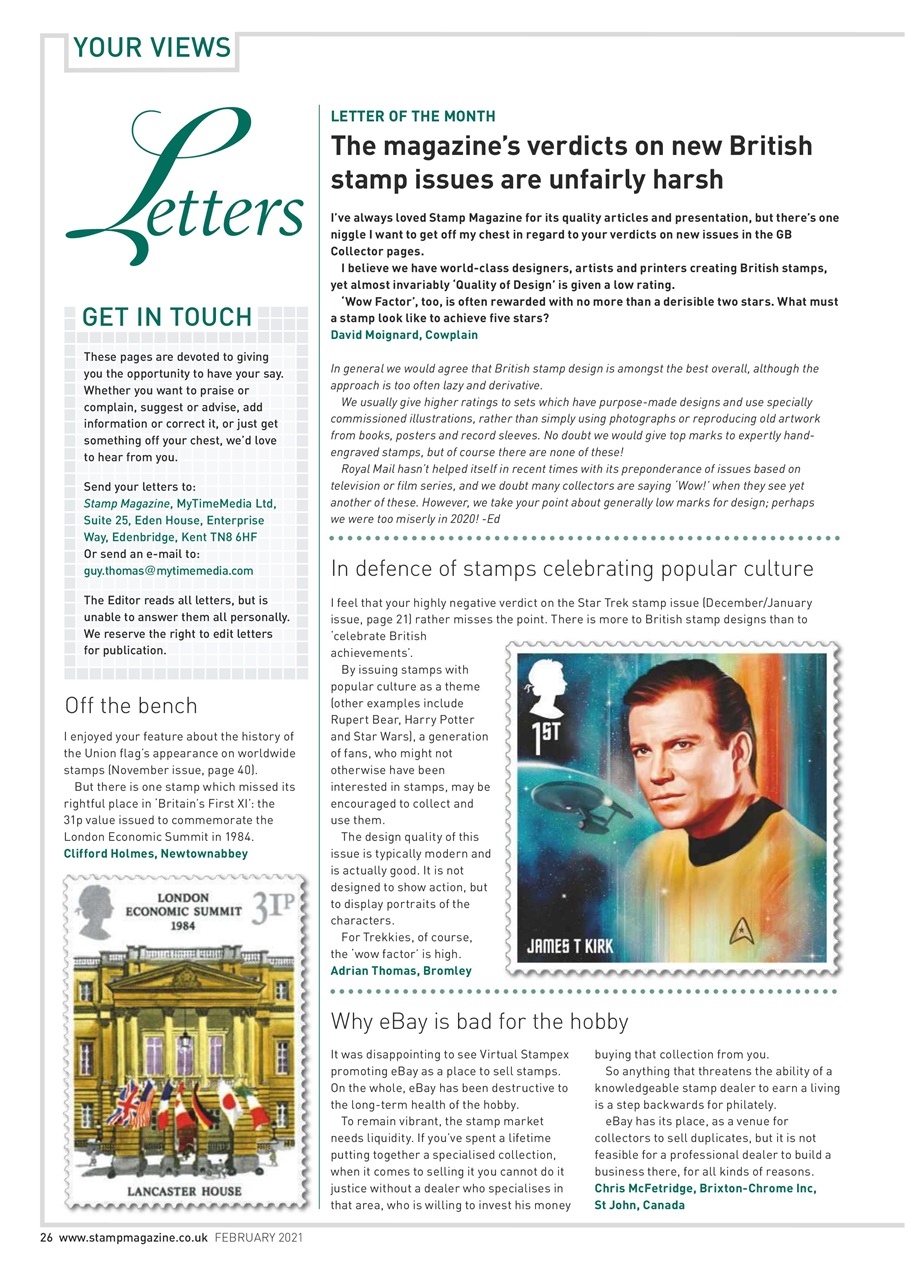 Stamp Magazine Preview Pages