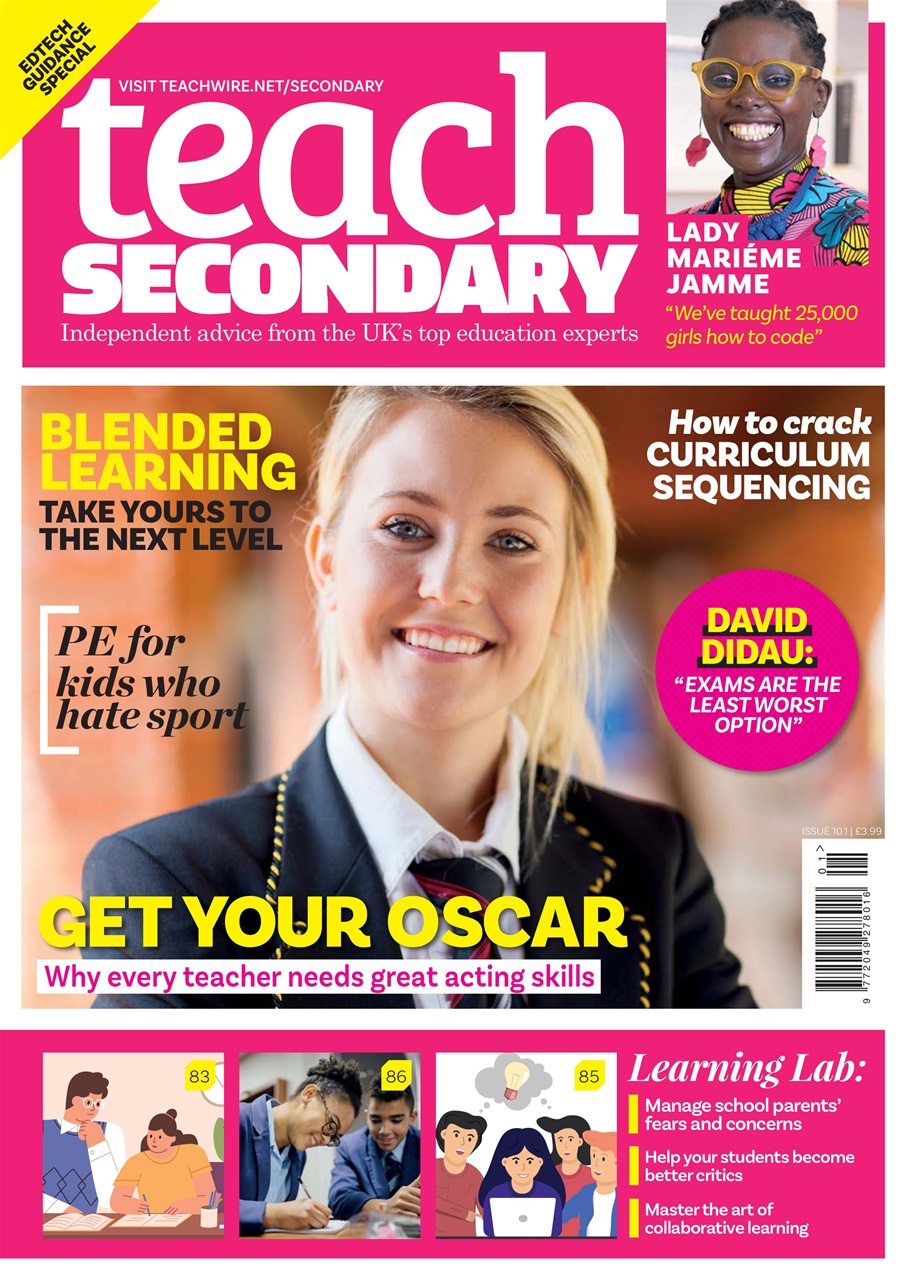 Teach Secondary Preview Pages