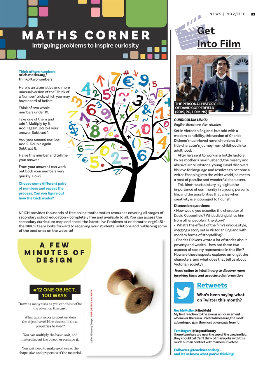 Teach Secondary Preview Pages