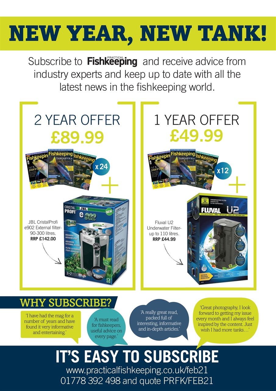 Practical Fishkeeping Preview Pages