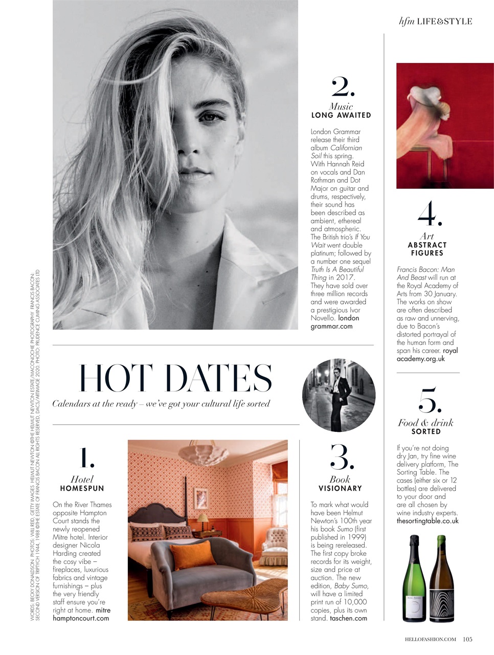 Hello! Fashion Monthly Preview Pages