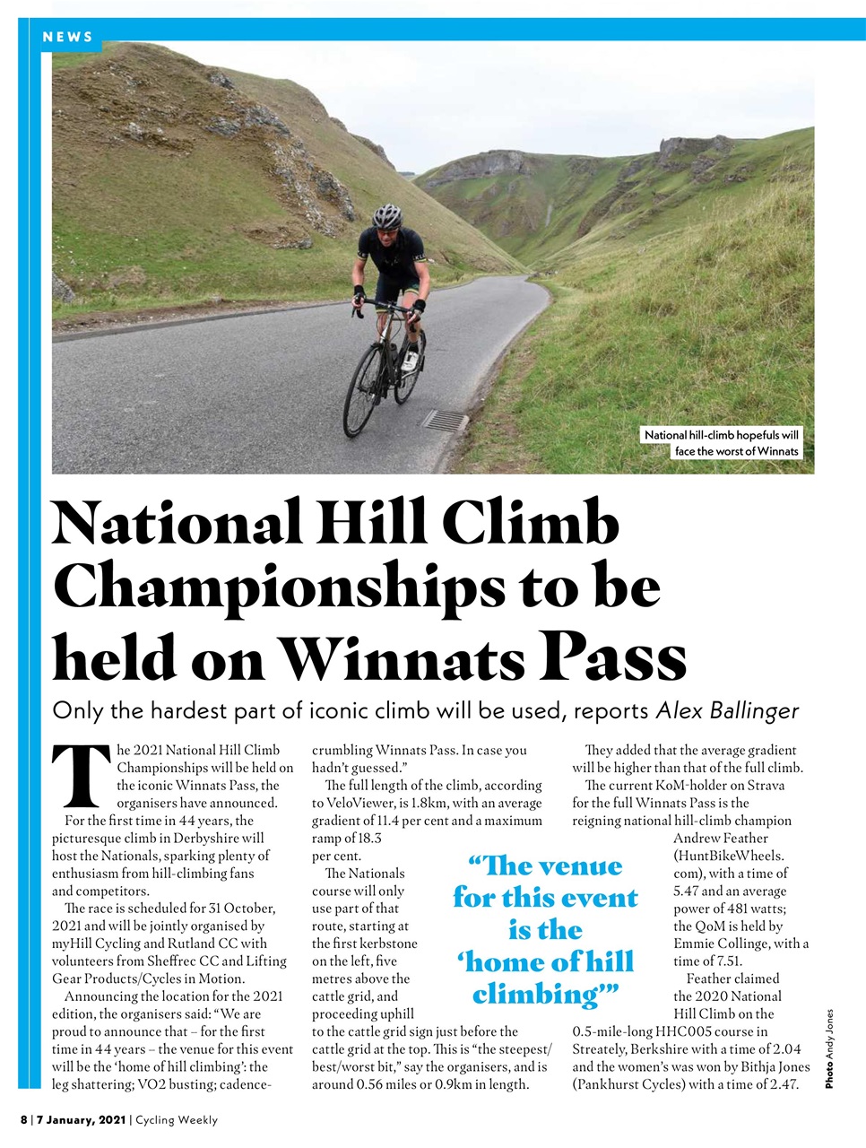 Cycling Weekly Preview Pages