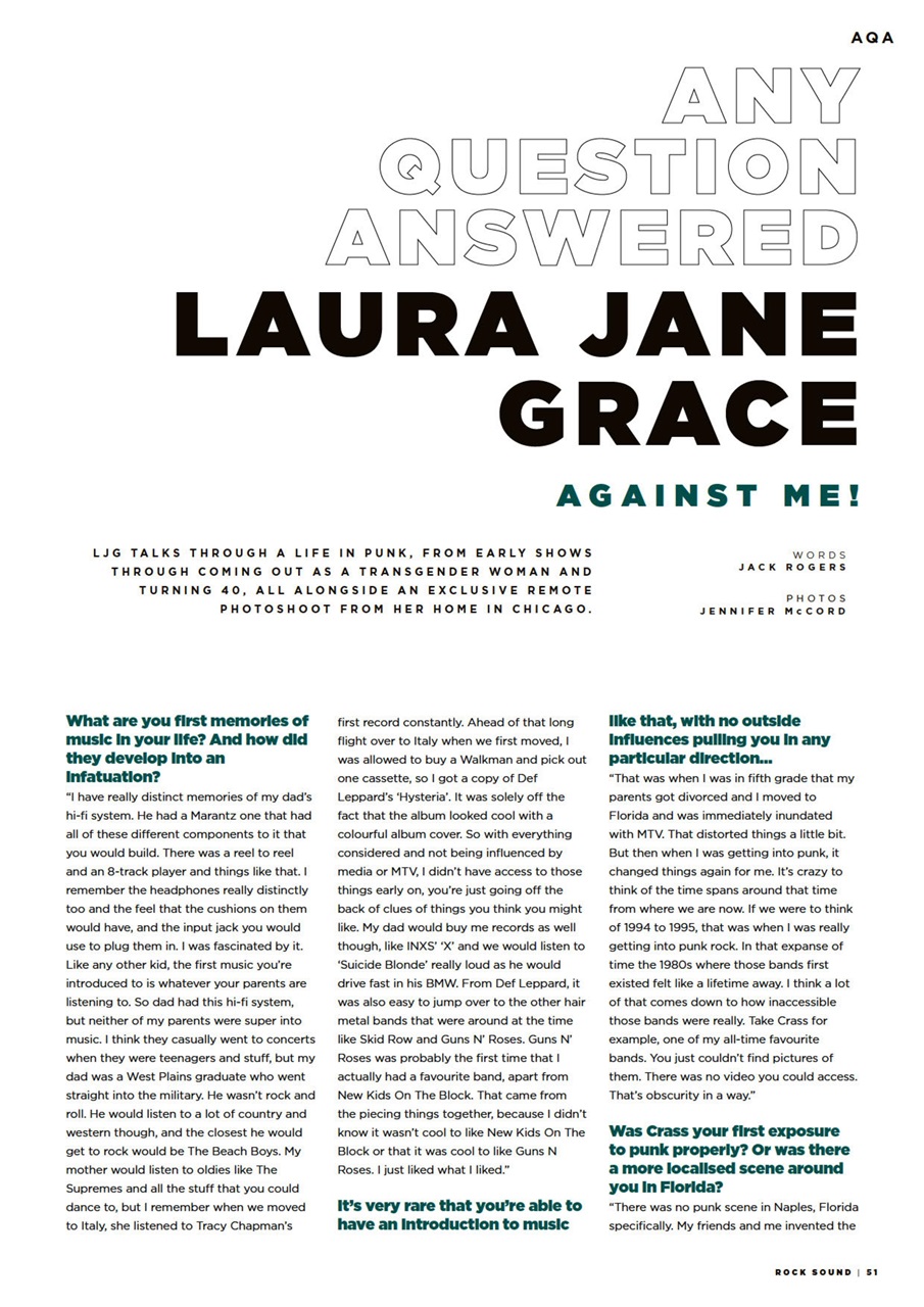 Rock Sound Magazine Preview Pages
