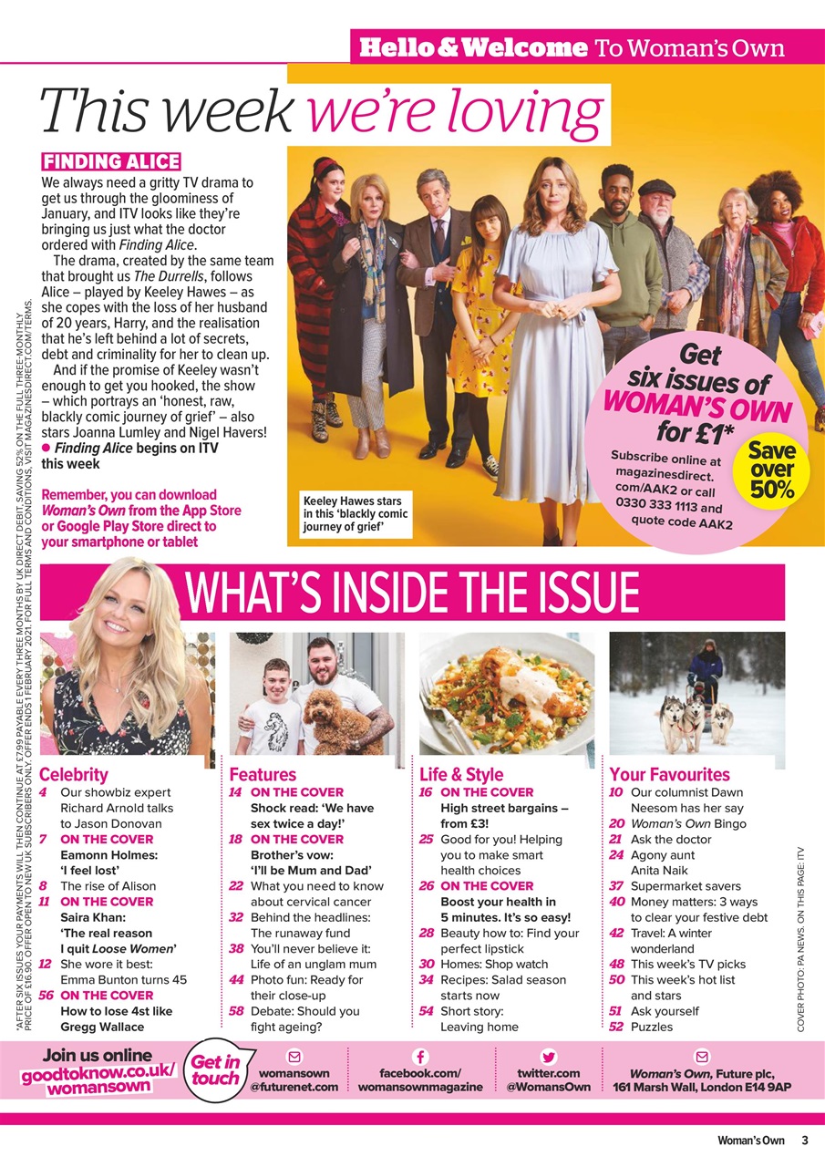 Woman's Own Preview Pages