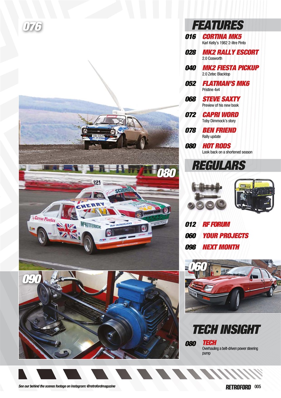 Retro Ford Preview Pages
