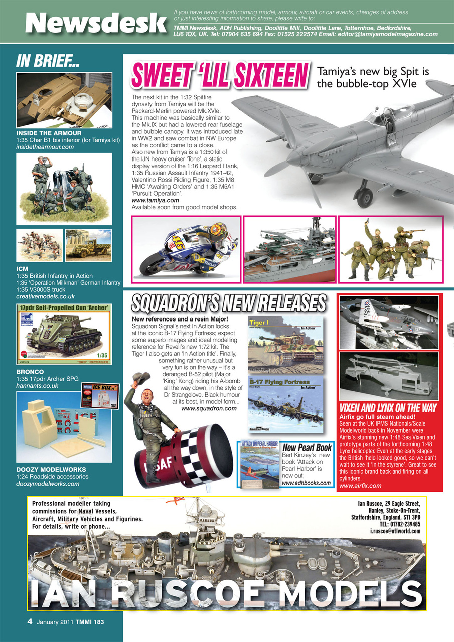 Tamiya Model Magazine Preview Pages