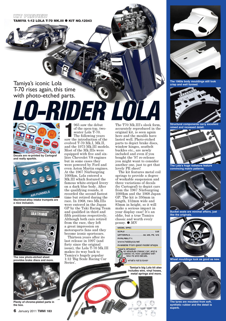 Tamiya Model Magazine Preview Pages