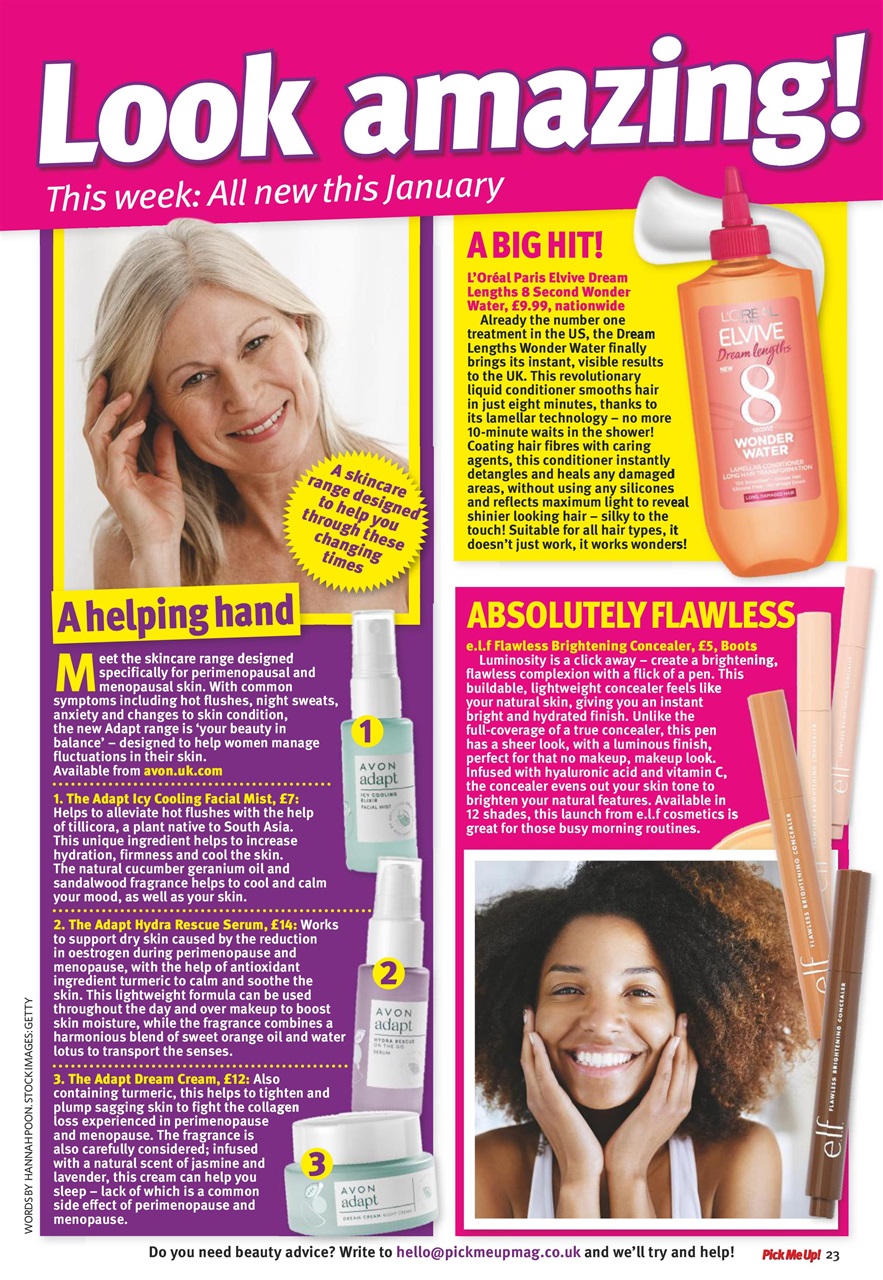 Pick Me Up Preview Pages