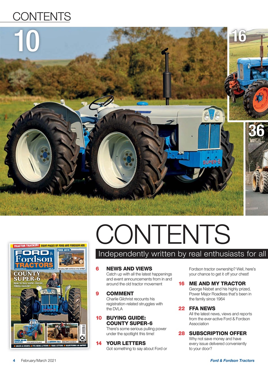 Ford & Fordson Preview Pages